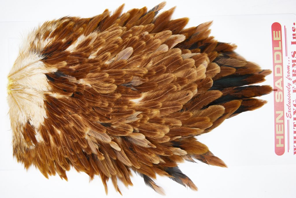11513 Whiting Wet Fly Hen Saddle Brown