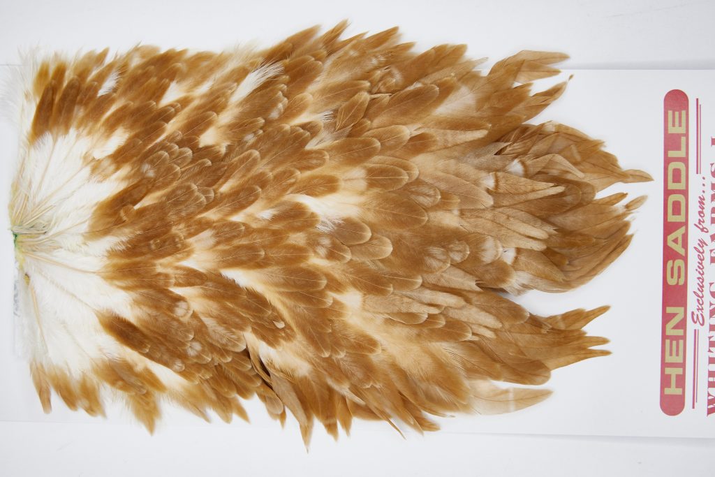 11515 Whiting Wet Fly Hen Saddle Medium Ginger
