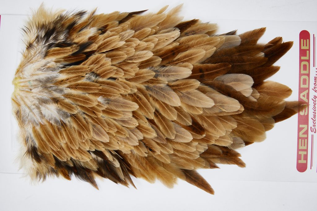 11518 Whiting Wet Fly Hen Saddle Medium Ginger