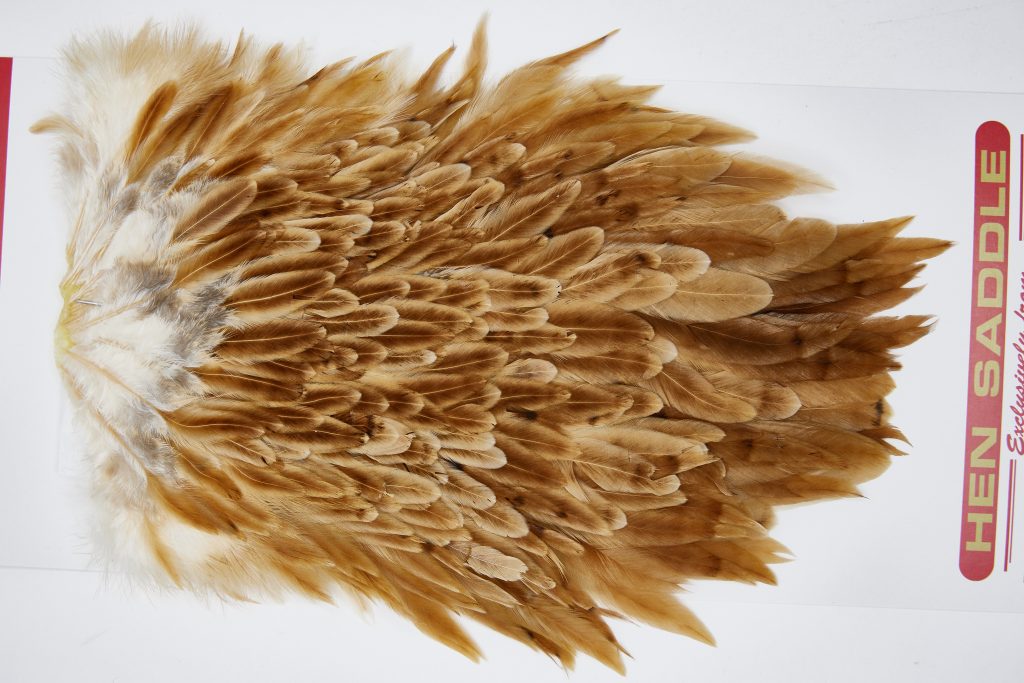 11519 Whiting Wet Fly Hen Saddle Medium Ginger