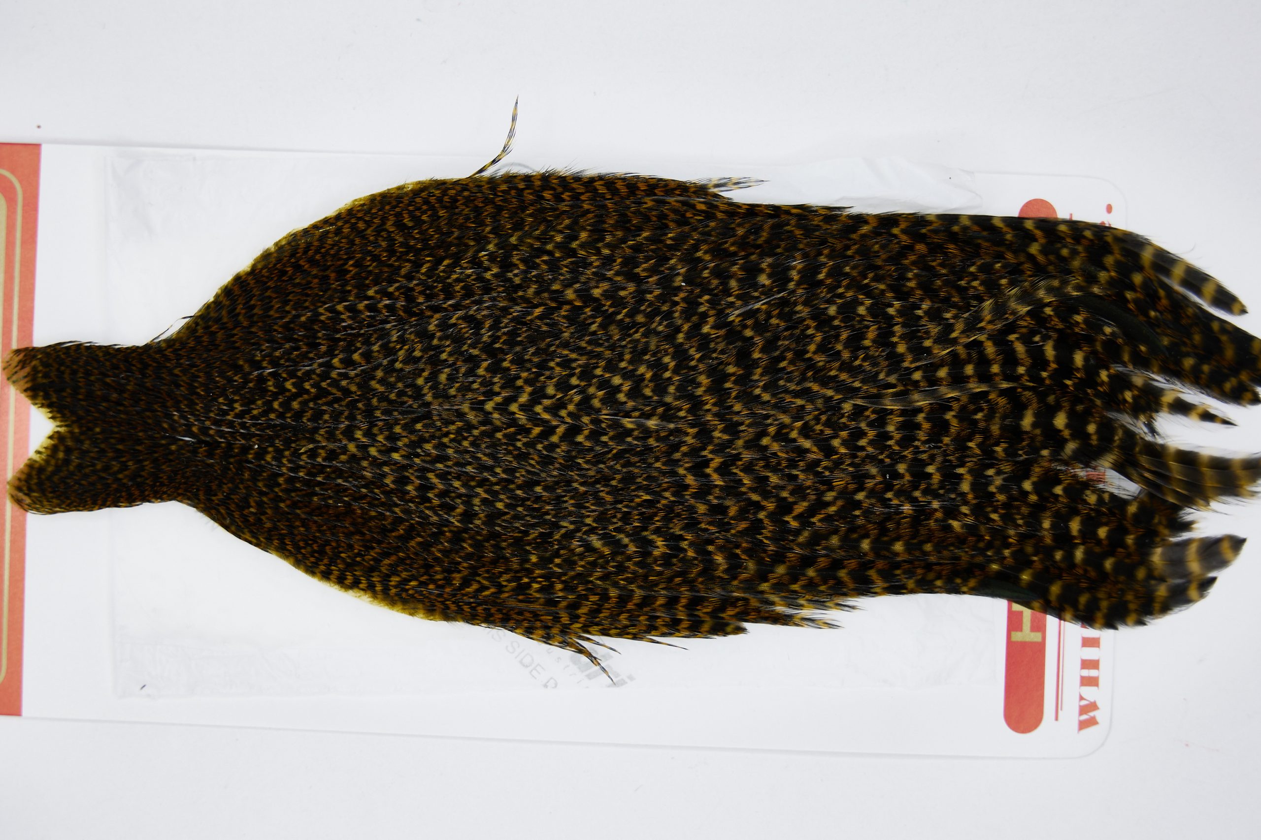 11526 Whiting Wet Fly Hen Cape Grizzly Golden Olive