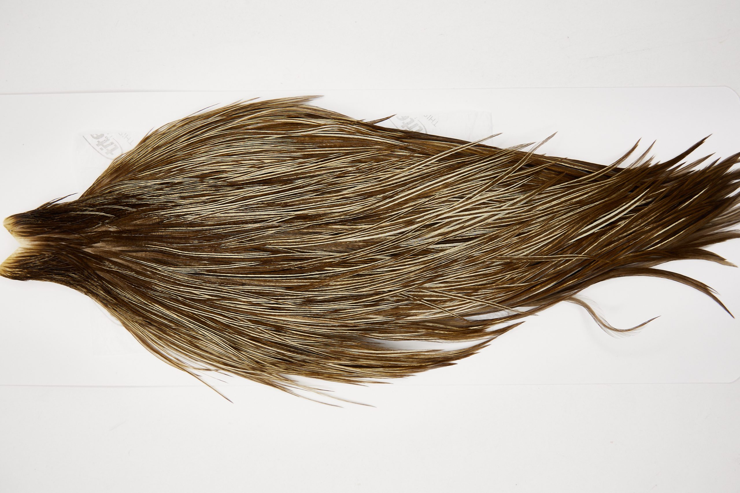 11580 Beaverkill Dry Fly Hackle Rooster Saddle Badger Ties Size 10-22