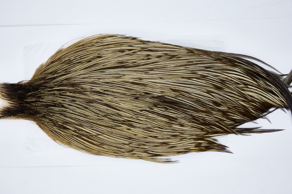 11581 Beaverkill Dry Fly Hackle Rooster Saddle Badger Ties Size 10-22