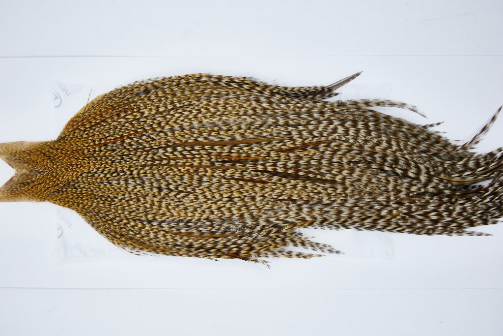 11584 Beaverkill Dry Fly Hackle Rooster Saddle Dun Cree Ties Size 6-22