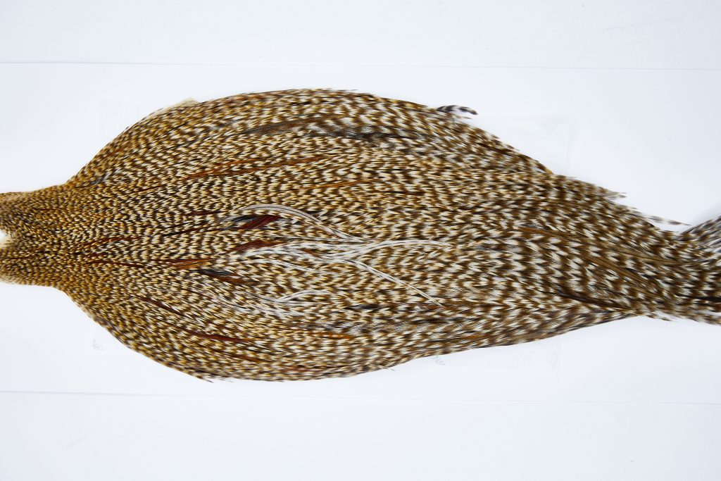 11585 Beaverkill Dry Fly Hackle Rooster Saddle Dun Cree Ties Size 6-22