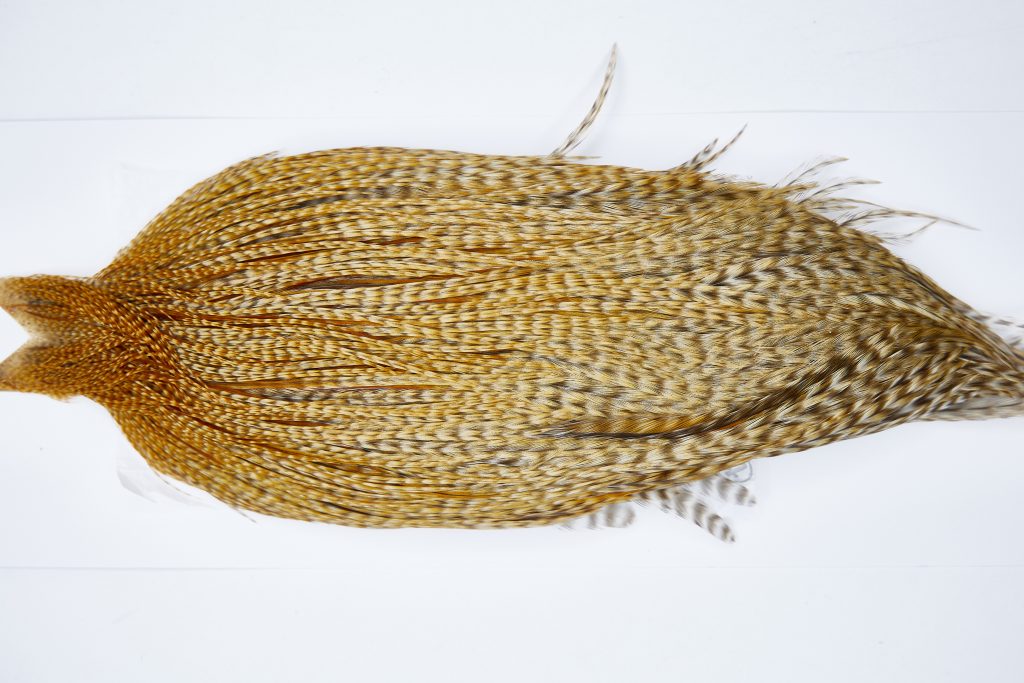 11587 Beaverkill Dry Fly Hackle Rooster Saddle Dun Cree Ties Size 6-22