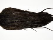 11593 Beaverkill Dry Fly Hackle Rooster Saddle Dark Brown Dun Ties Size 6-22