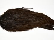 11594 Beaverkill Dry Fly Hackle Rooster Saddle Dark Brown Dun Ties Size 8-22