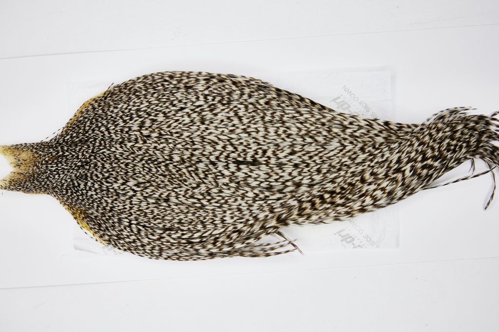 11604 Beaverkill Dry Fly Hackle Rooster Saddle Grizzly Ties Size 8-22