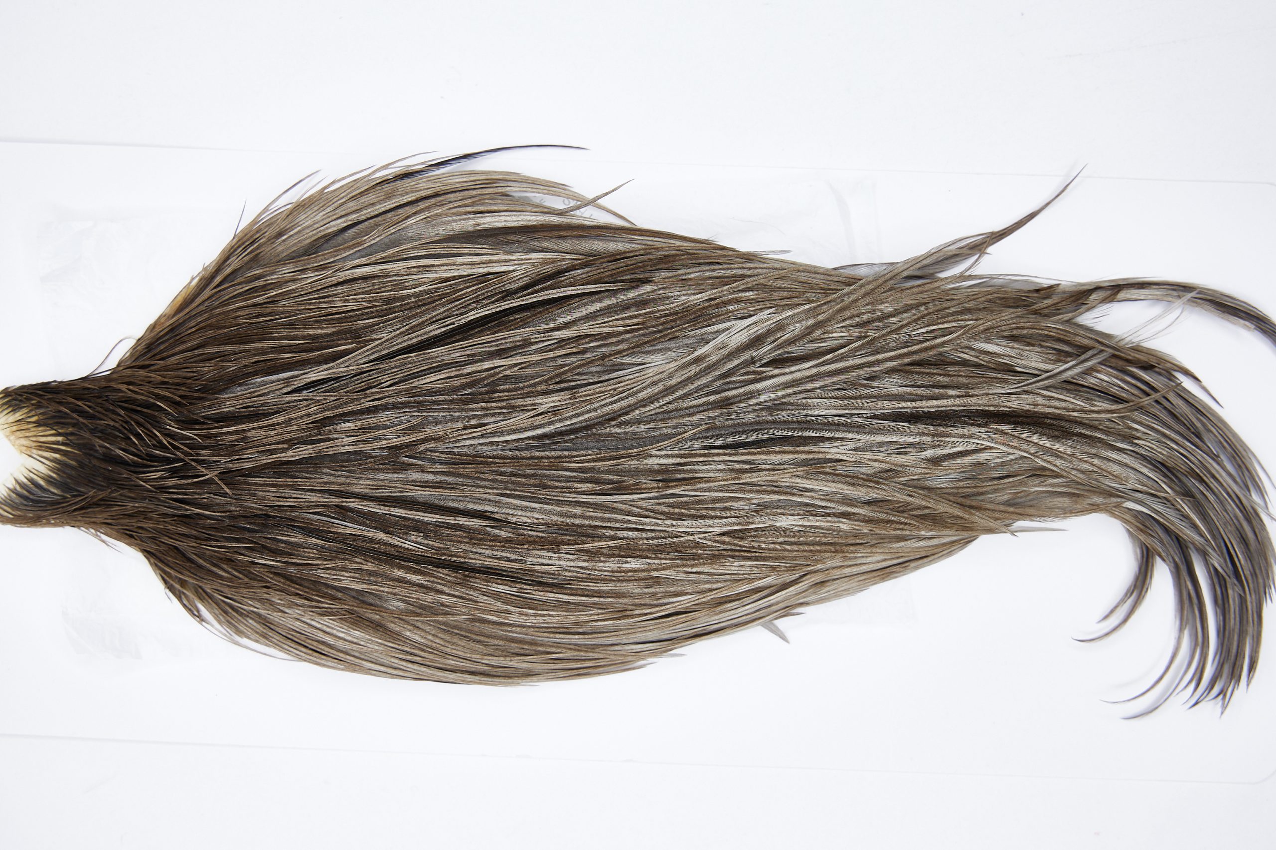 11618 Beaverkill Dry Fly Hackle Rooster Cape Medium Grey Dun Ties Size 6-22