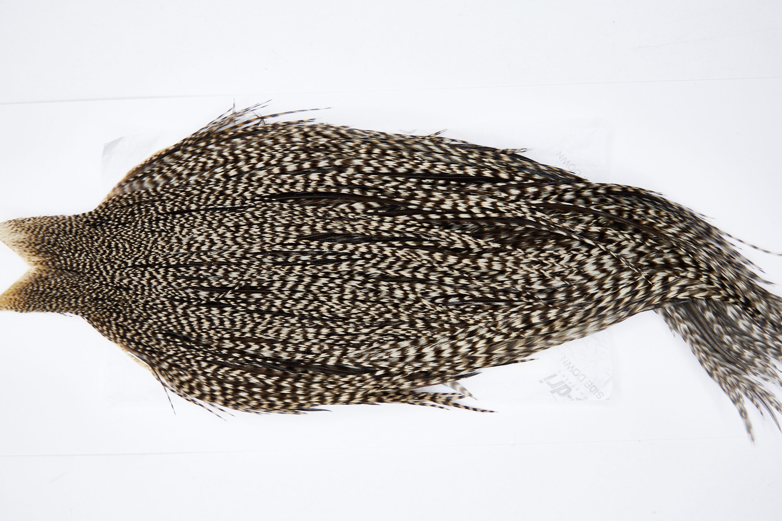 11623 Beaverkill Dry Fly Hackle Rooster Cape Grizzly Variant Ties Size 8-22