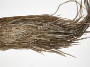 11643 Beaverkill Dry Fly Hackle Rooster Saddle Dark Grey Dun Ties Size 12-14