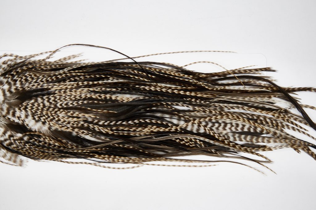 11646 Beaverkill Dry Fly Hackle Rooster Saddle Dun Grizzly Ties Size 14-16