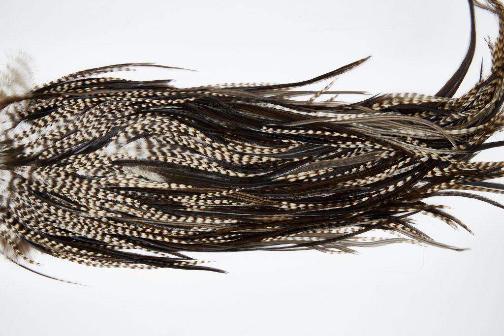 11659 Beaverkill Dry Fly Hackle Rooster Saddle Variant Ties Size 12-14