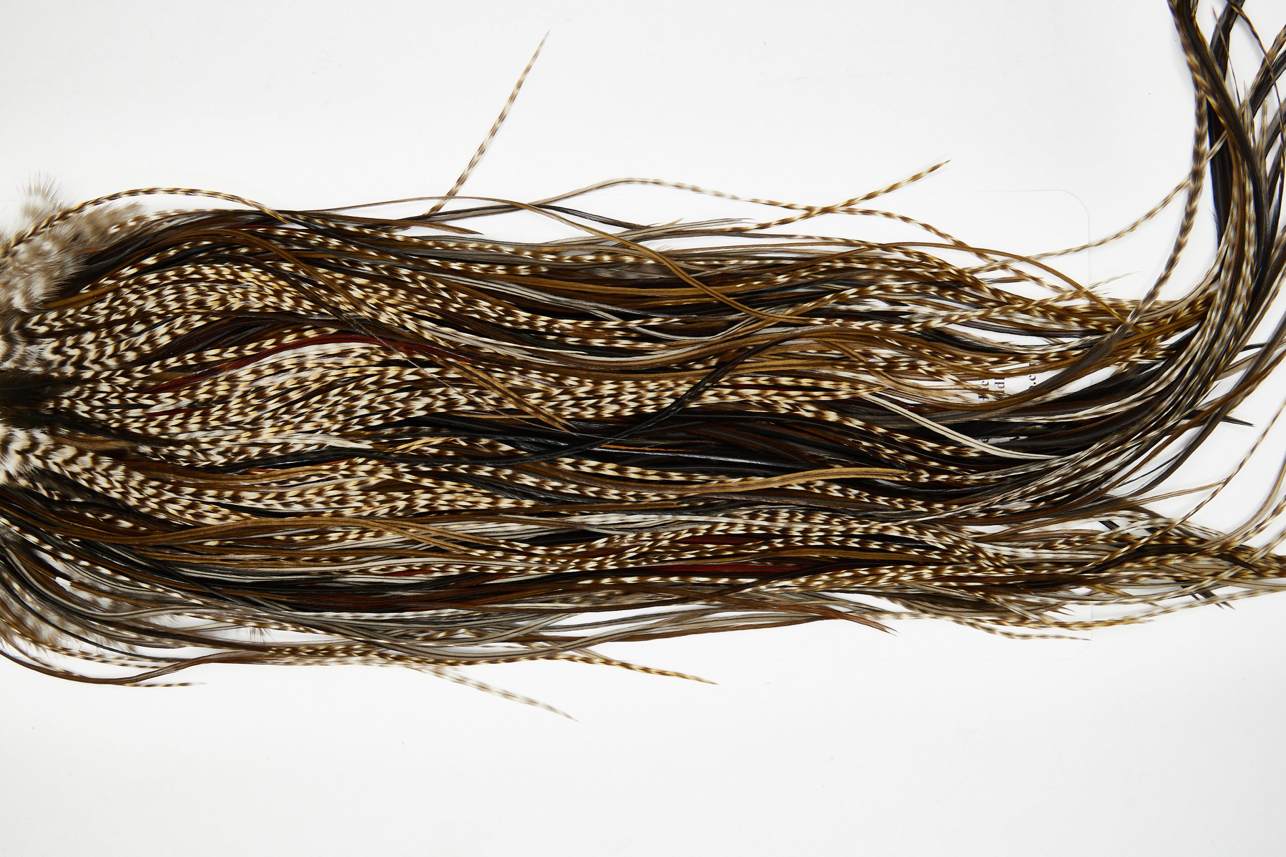 11660 Beaverkill Dry Fly Hackle Rooster Saddle Variant Ties Size 14-16