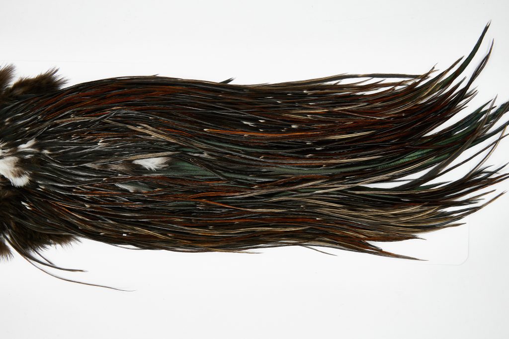 11667 Beaverkill Dry Fly Hackle Rooster Saddle Variant Ties Size 14-16