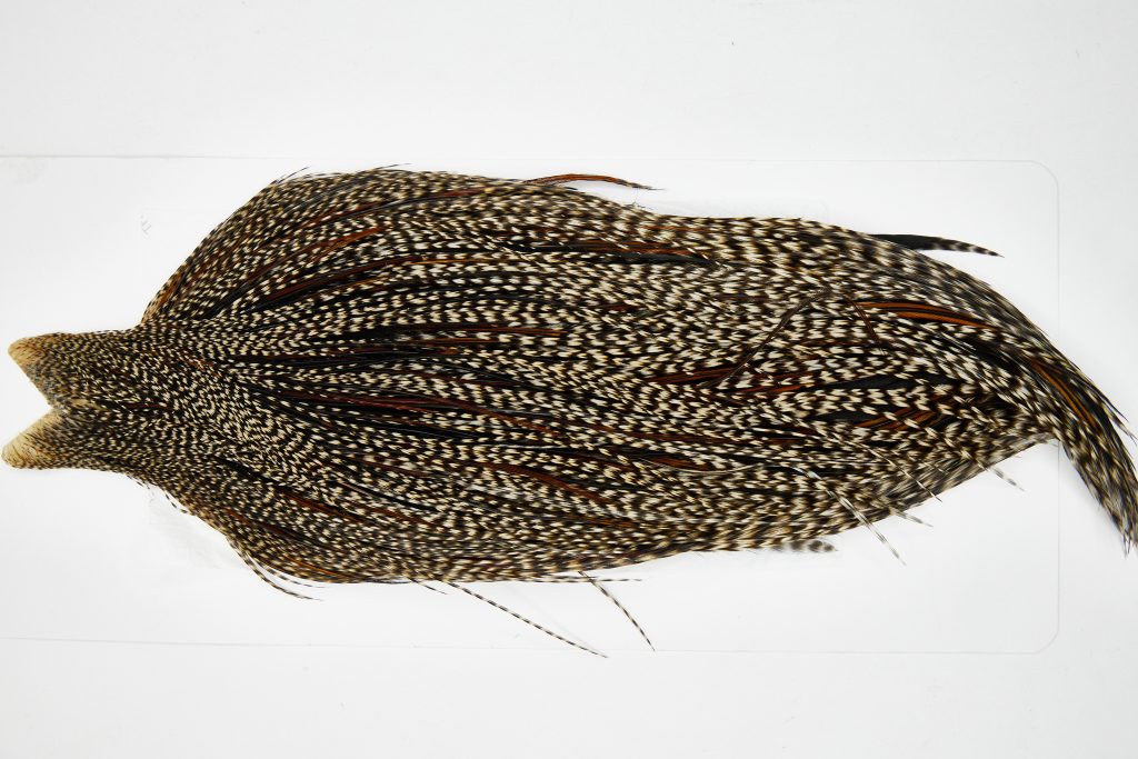 11676 Beaverkill Dry Fly Hackle Rooster Cape Grizzly Variant Ties Size 8-22