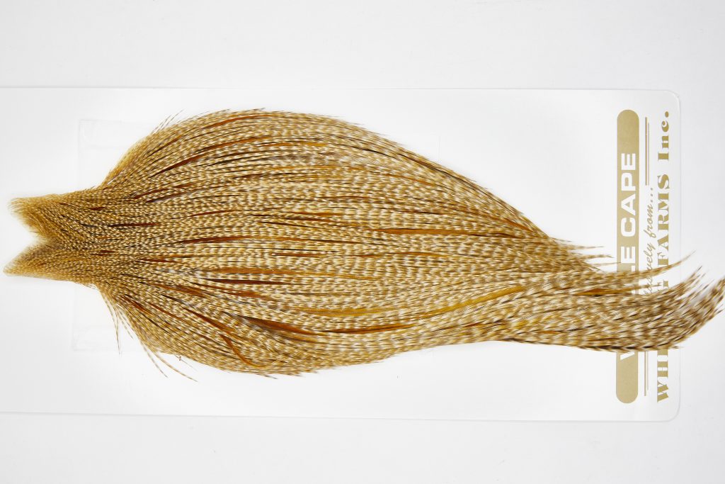 11682 Heritage Dry Fly Hackle Grade 2 Rooster Cape Dun Cree Ties Size 8-22