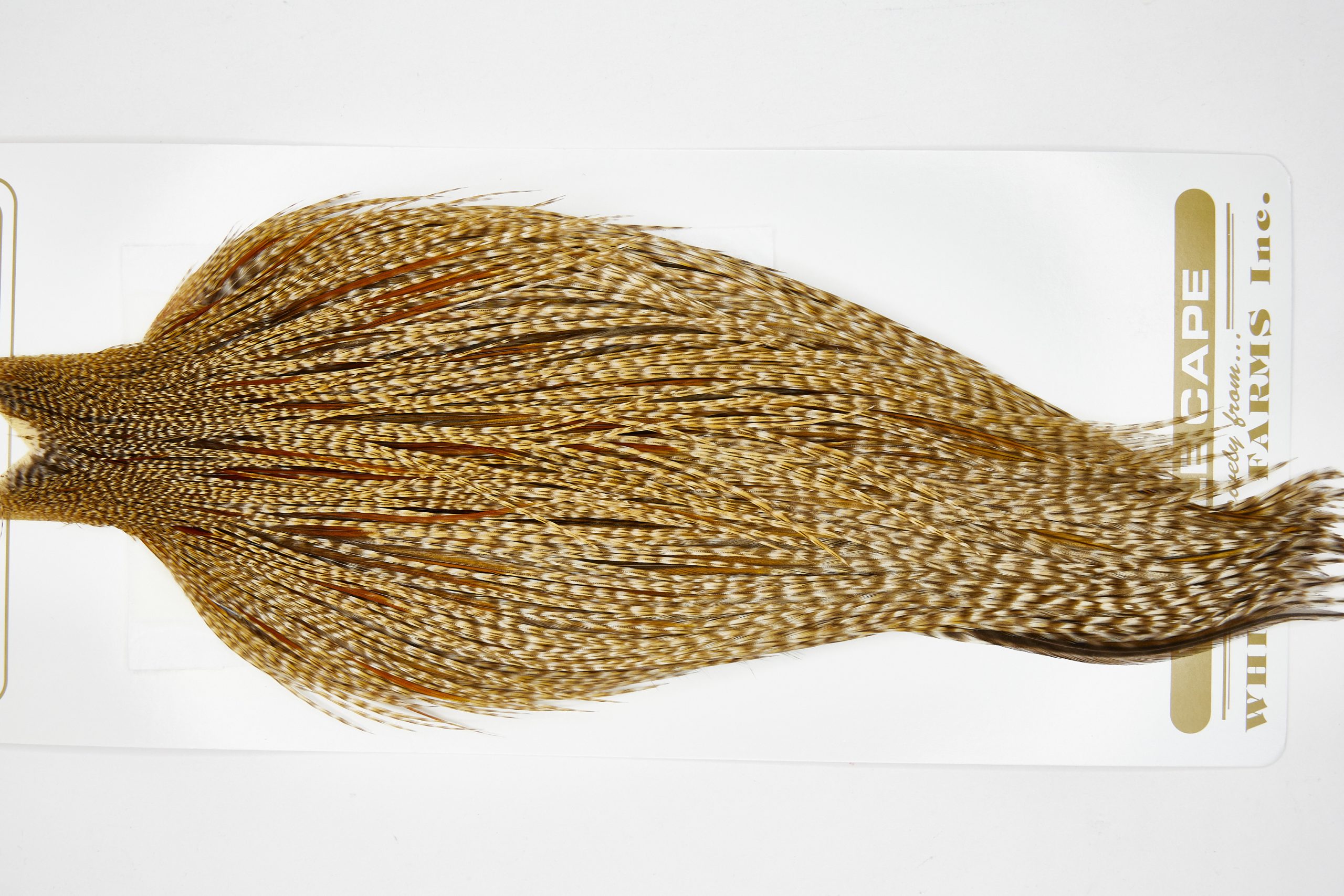 11687 Heritage Dry Fly Hackle Grade 2 Rooster Cape Dun Cree Ties Size 8-22