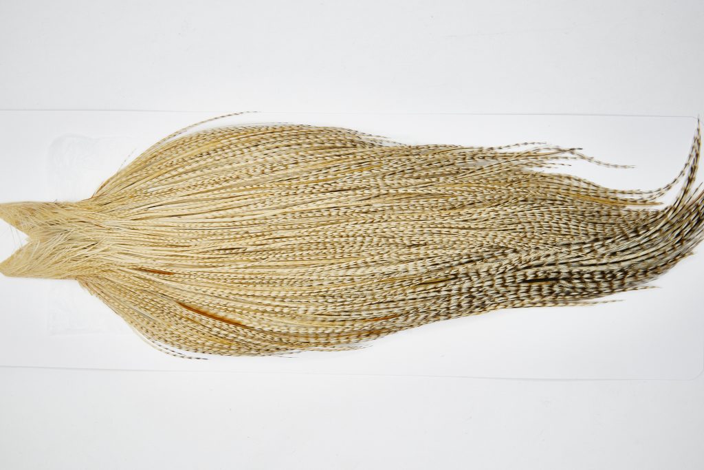 11697 JimsFlyCo Dry Fly Hackle Rhodium Rooster Cape Variant Ties Size 8-22