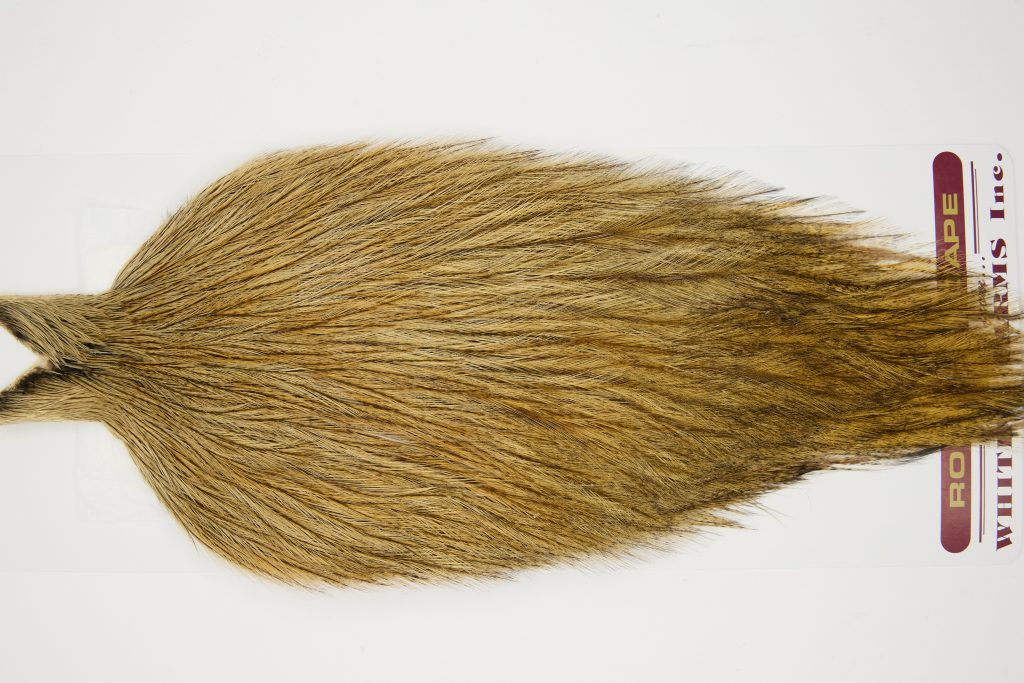 11699 Coq De Leon Dry Fly Hackle None Rooster Cape Light Ginger Ties Size NA