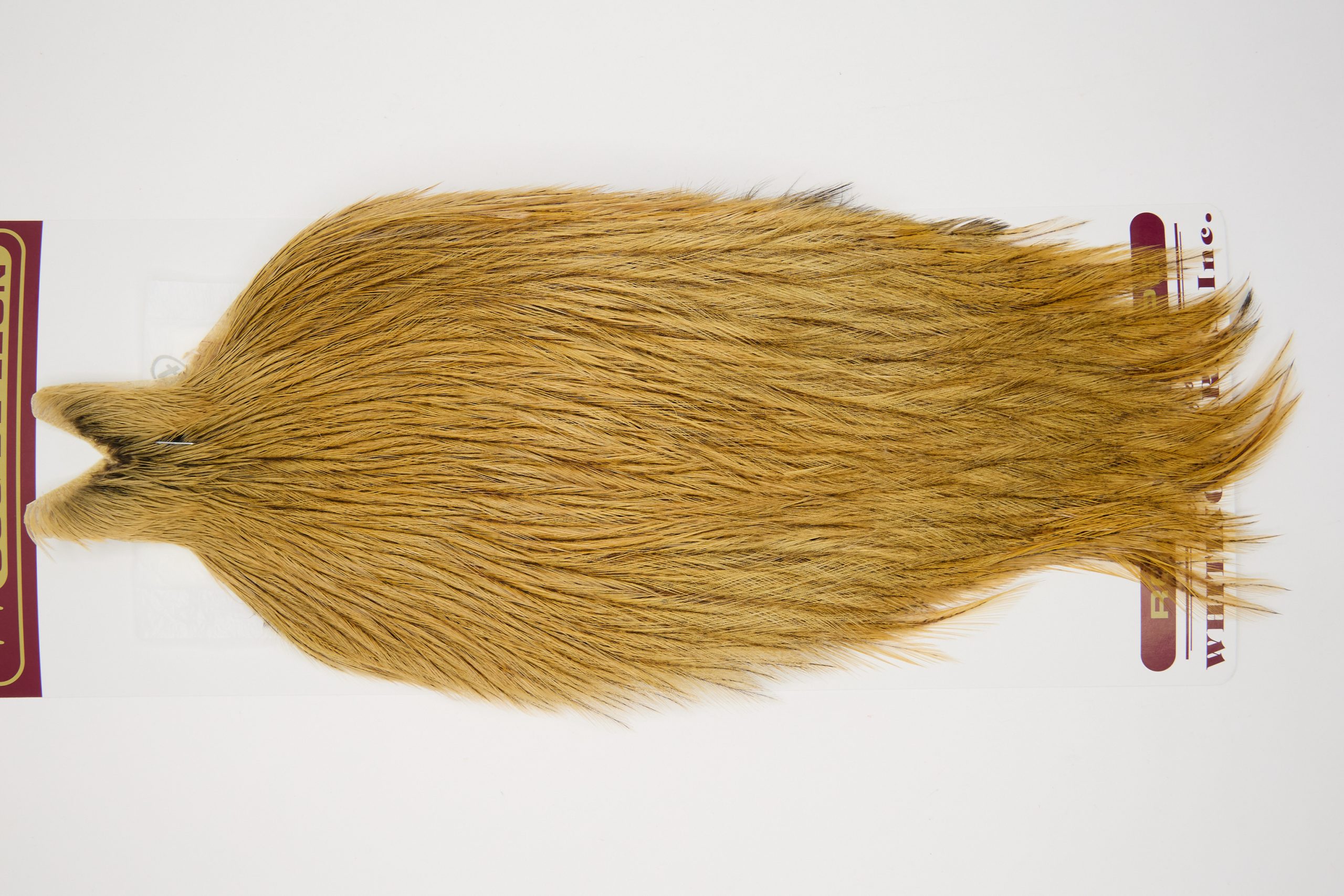 11701 Coq De Leon Dry Fly Hackle None Rooster Cape Light Ginger Ties Size NA