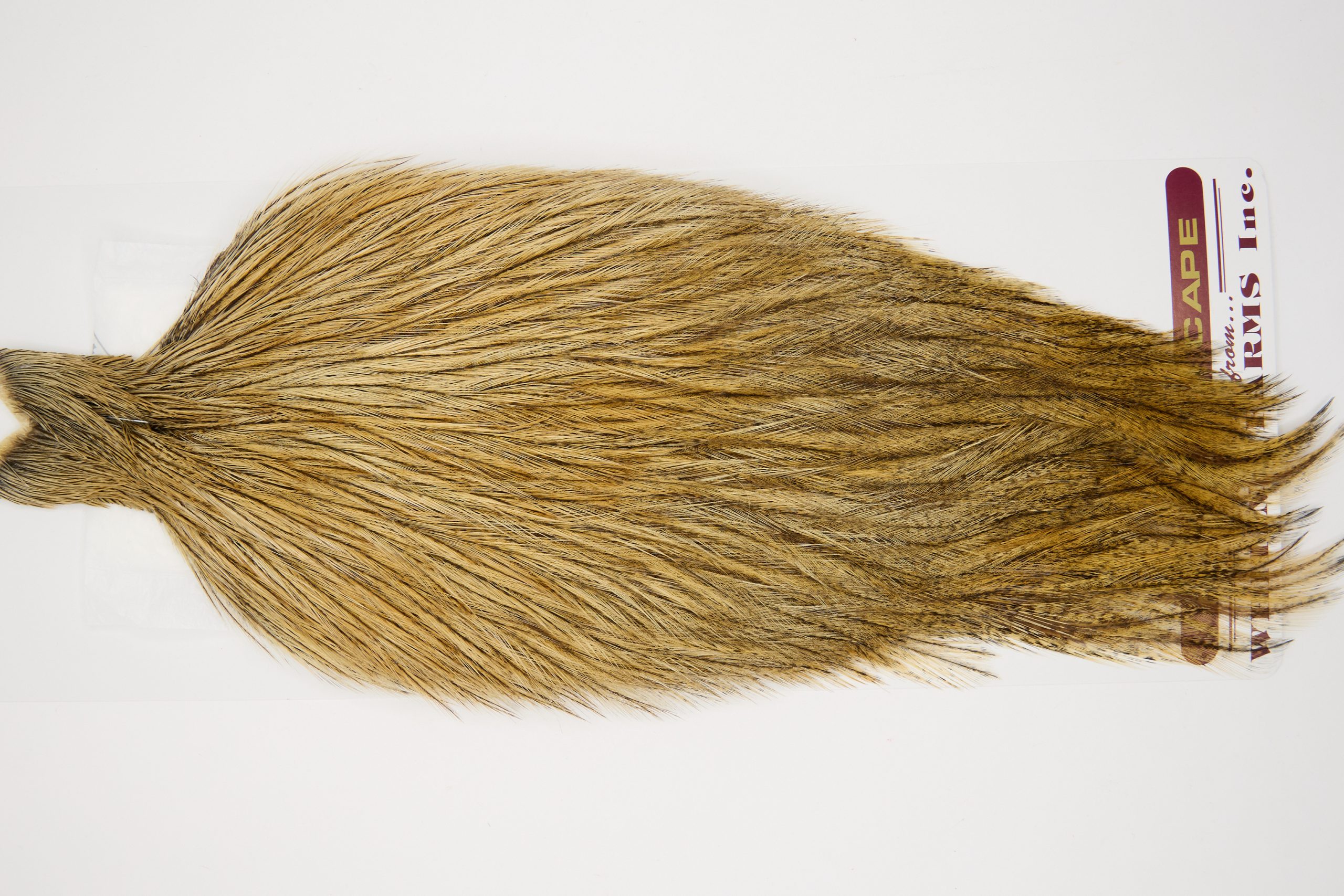 11702 Coq De Leon Dry Fly Hackle None Rooster Cape Light Ginger Ties Size NA