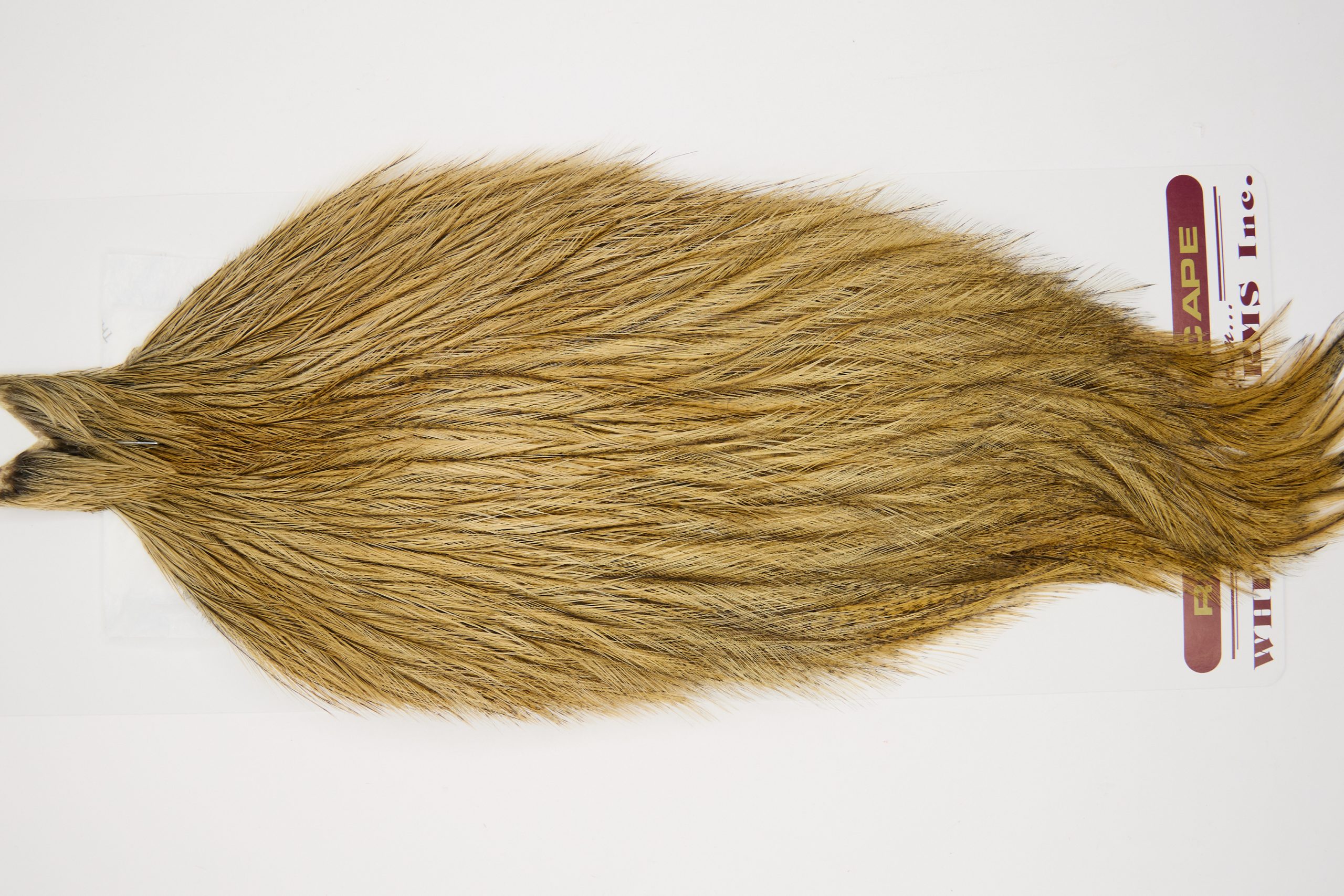 11705 Coq De Leon Dry Fly Hackle None Rooster Cape Light Ginger Ties Size NA