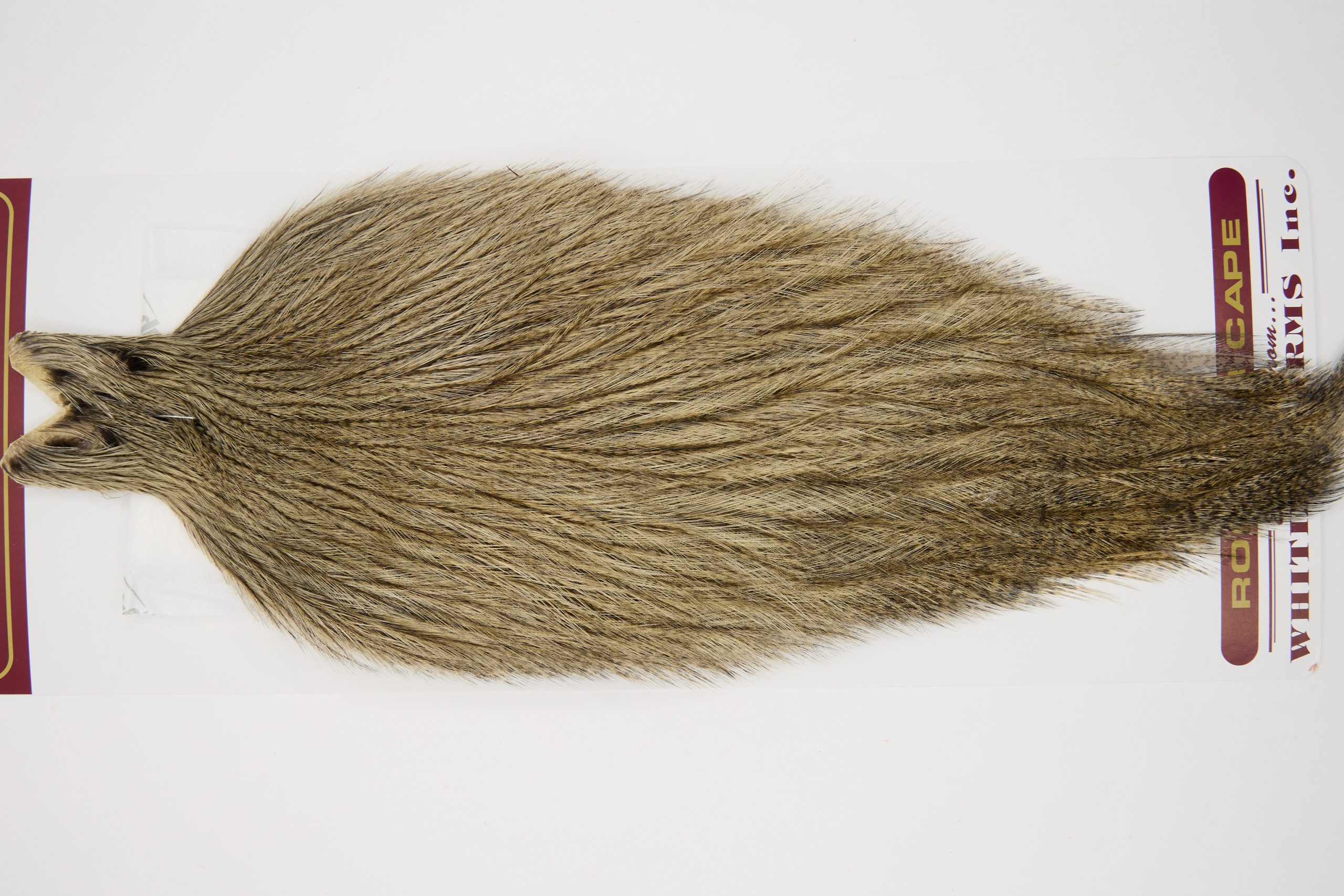 11709 Coq De Leon Dry Fly Hackle None Rooster Cape Light Pardo Ties Size NA