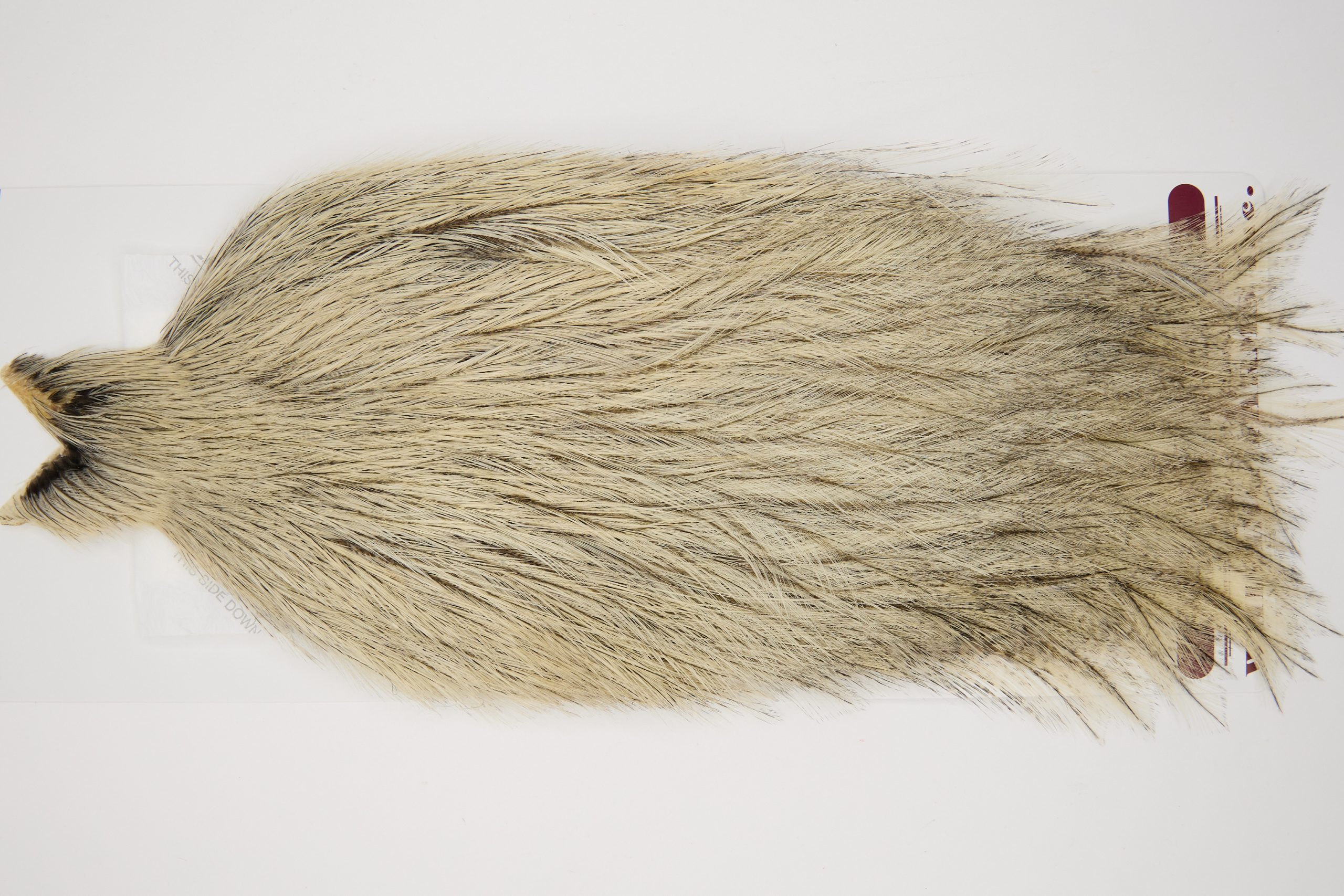 11717 Coq De Leon Dry Fly Hackle None Rooster Cape Cream Badger Ties Size NA