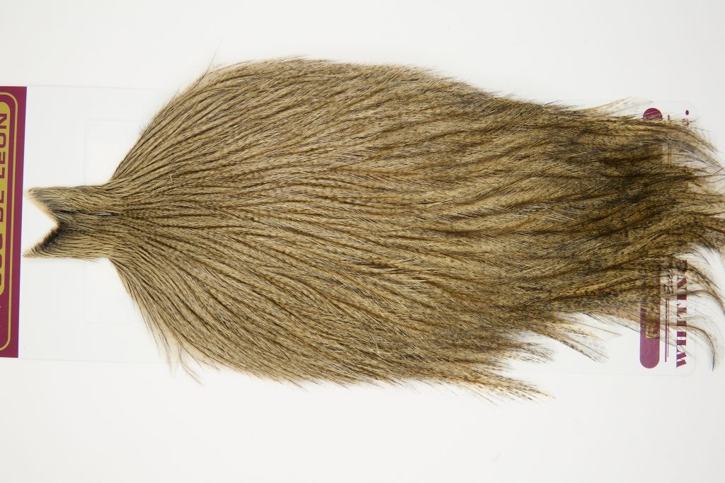 11719 Coq De Leon Dry Fly Hackle None Rooster Cape Cream Badger Ties Size NA