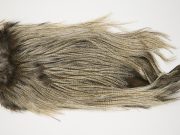 11725 Coq De Leon Dry Fly Hackle Silver Grade Rooster Saddle Cream Badger Ties Size NA