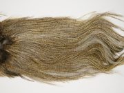 11733 Coq De Leon Dry Fly Hackle Silver Grade Rooster Saddle Light Pardo Ties Size NA