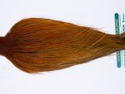 11760 Hebert Dry Fly Hackle Bronze Grade Rooster Cape Light Brown Ties Size 10-22