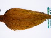 11762 Hebert Dry Fly Hackle Bronze Grade Rooster Cape Light Brown Ties Size 10-22