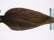 11779 Hebert Dry Fly Hackle Bronze Grade Rooster Cape Dark Grey Dun Ties Size 6-20