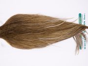 11780 Hebert Dry Fly Hackle Bronze Grade Rooster Cape Brown Grey Dun Ties Size 10-22