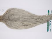 11789 Hebert Dry Fly Hackle Bronze Grade Rooster Cape Light Grey Dun Ties Size 8-22