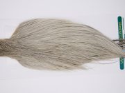 11792 Hebert Dry Fly Hackle Bronze Grade Rooster Cape Light Grey Dun Ties Size 8-22