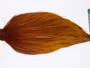 11809 Hebert Dry Fly Hackle Pro Grade Rooster Cape Medium Brown Ties Size 6-22