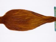 11812 Hebert Dry Fly Hackle Pro Grade Rooster Cape Medium Brown Ties Size 8-20