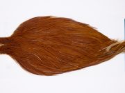 11817 Hebert Dry Fly Hackle Pro Grade Rooster Cape Medium Brown Ties Size 6-20