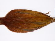 11818 Hebert Dry Fly Hackle Pro Grade Rooster Cape Medium Brown Ties Size 10-20