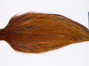 11826 Hebert Dry Fly Hackle Pro Grade Rooster Cape Medium Brown Ties Size 10-22