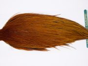 11827 Hebert Dry Fly Hackle Pro Grade Rooster Cape Medium Brown Ties Size 10-22