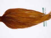 11828 Hebert Dry Fly Hackle Pro Grade Rooster Cape Medium Brown Ties Size 10-22