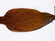 11831 Hebert Dry Fly Hackle Pro Grade Rooster Cape Medium Brown Ties Size 10-22