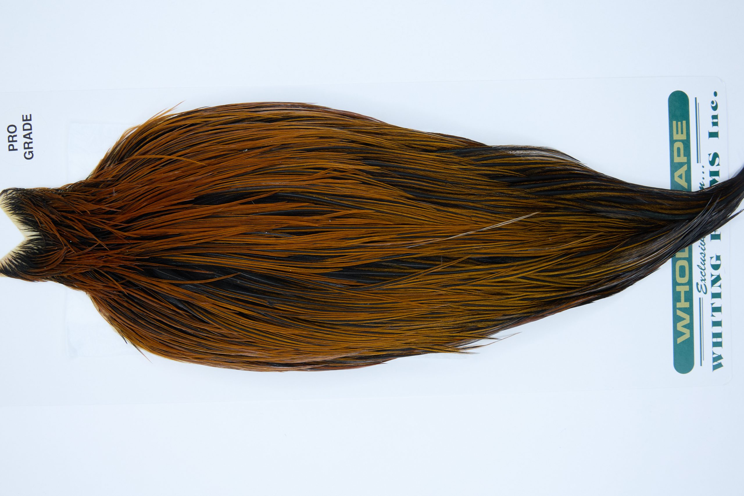 11839 Hebert Dry Fly Hackle Pro Grade Rooster Cape Furnace Ties Size 12-22