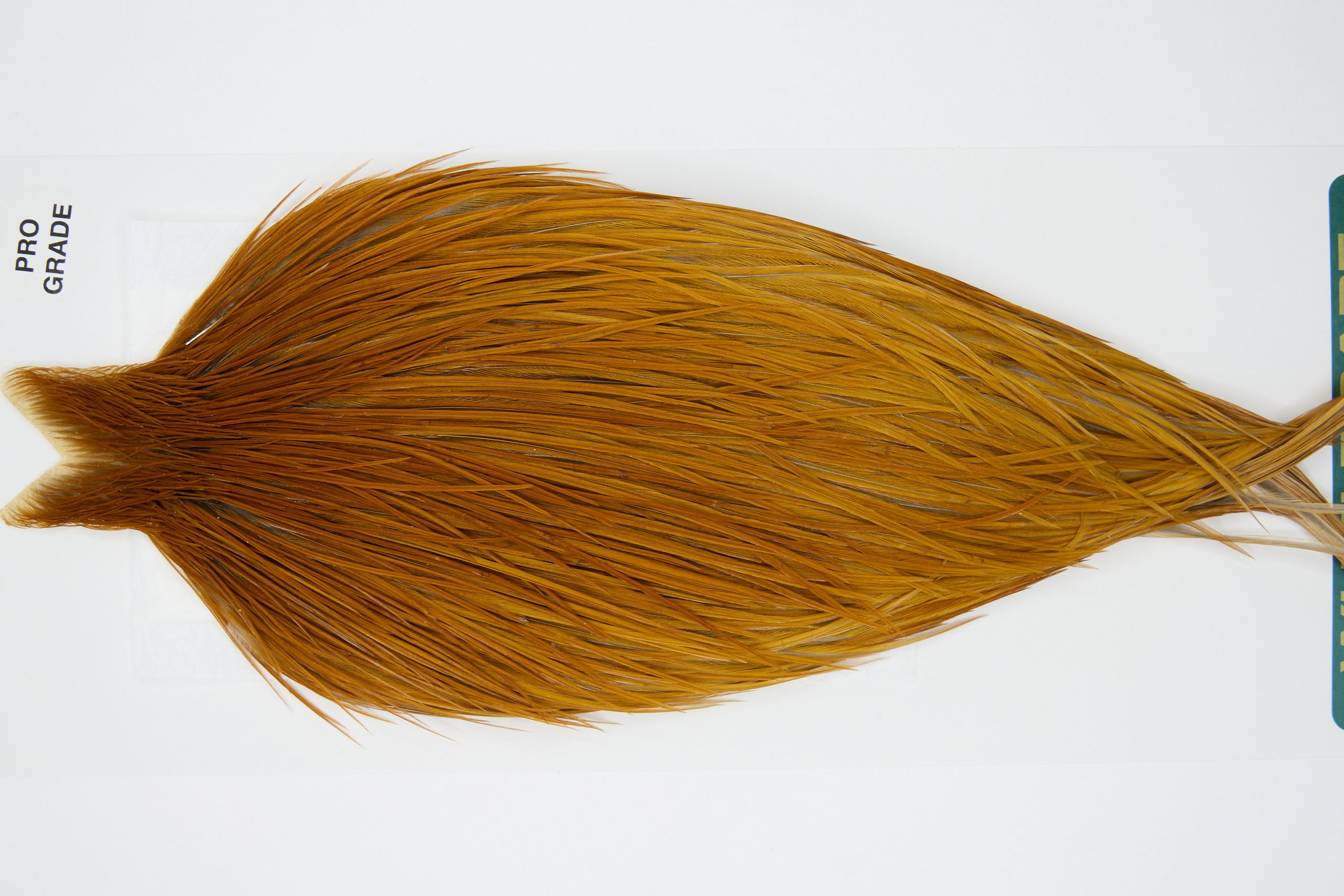 11851 Hebert Dry Fly Hackle Pro Grade Rooster Cape Light Brown Ties Size 10-20