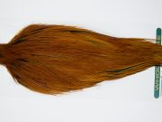 11853 Hebert Dry Fly Hackle Pro Grade Rooster Cape Light Brown Ties Size 10-22
